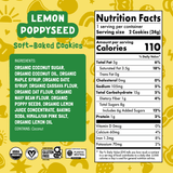Skout Organic Lemon Poppyseed Soft Baked Cookies