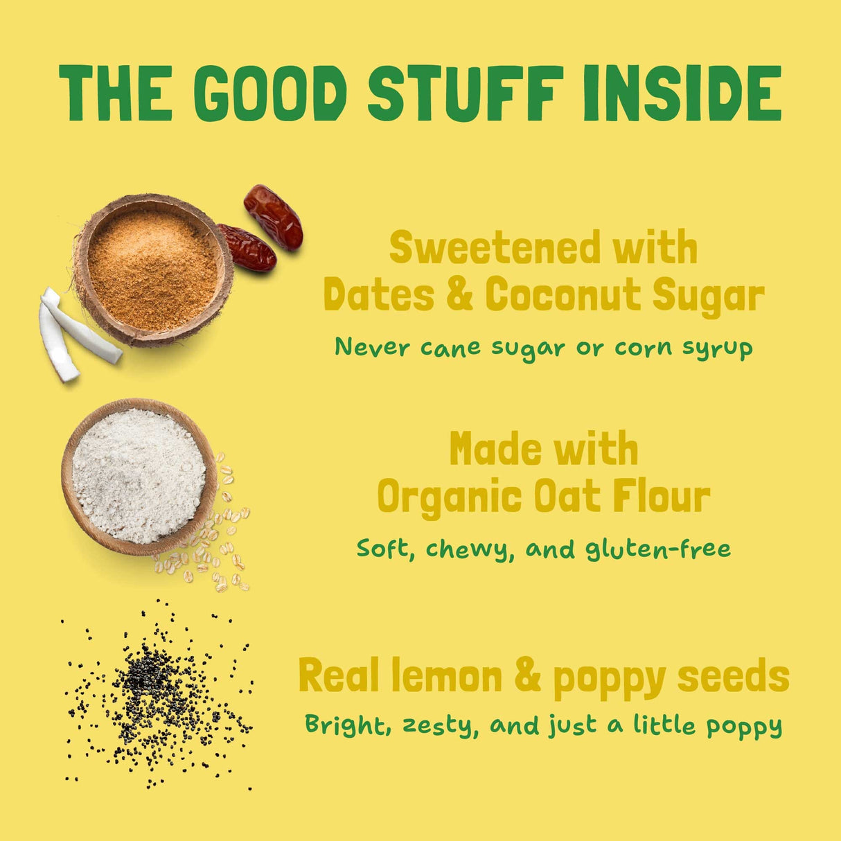 Skout Organic Lemon Poppyseed Soft Baked Cookies