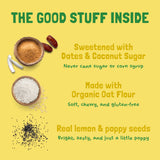Skout Organic Lemon Poppyseed Soft Baked Cookies
