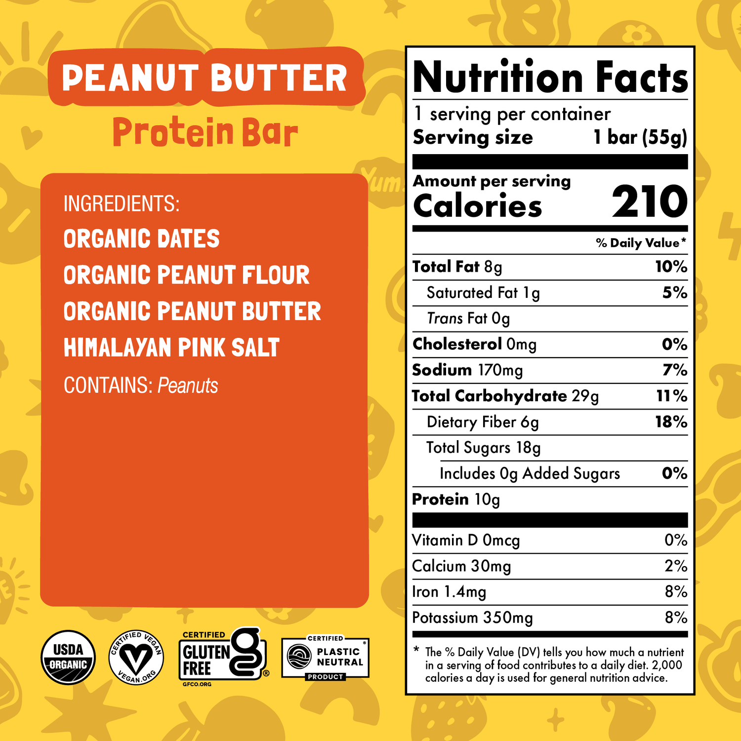 Skout Organic Peanut Butter Protein Bar
