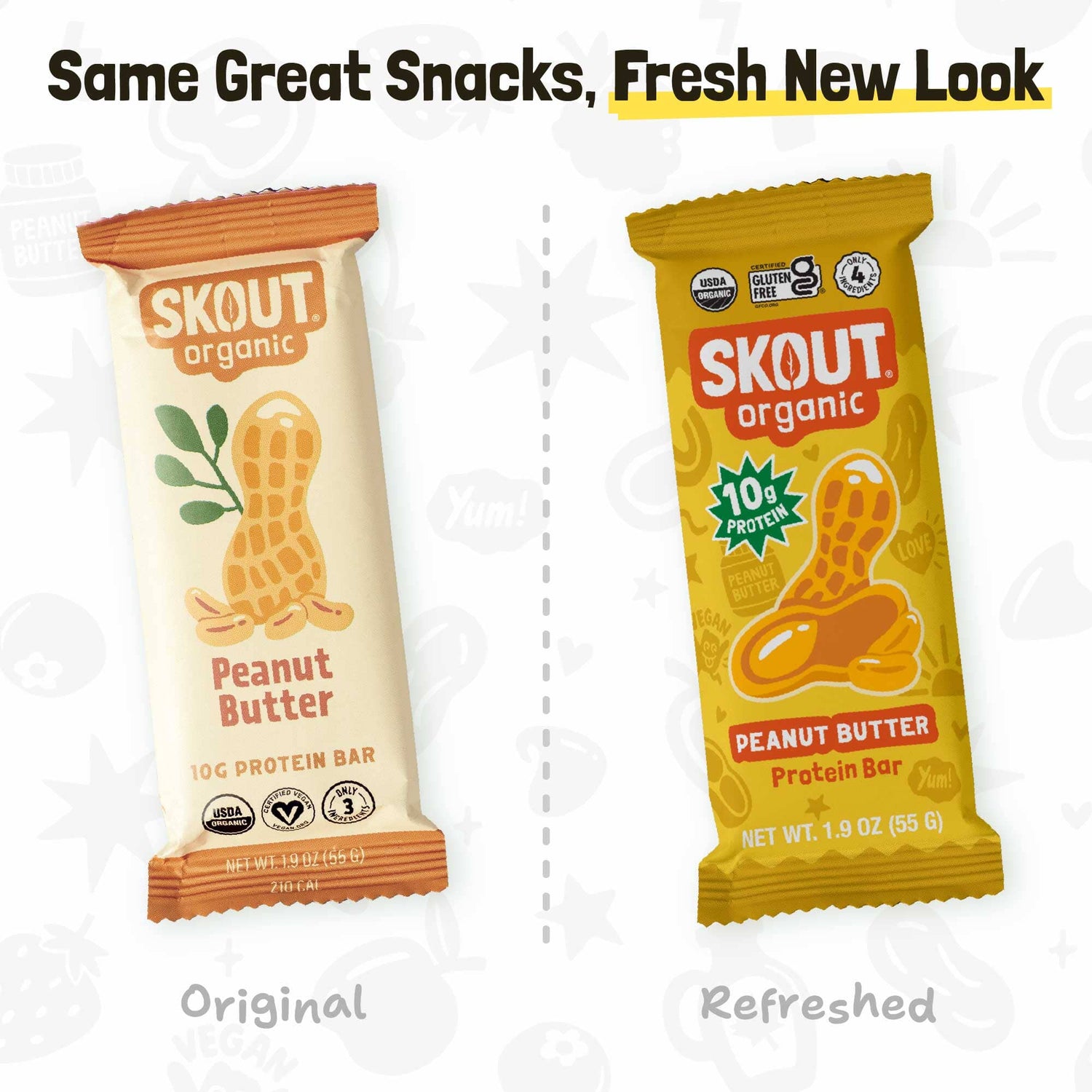 Skout Organic Peanut Butter Protein Bar