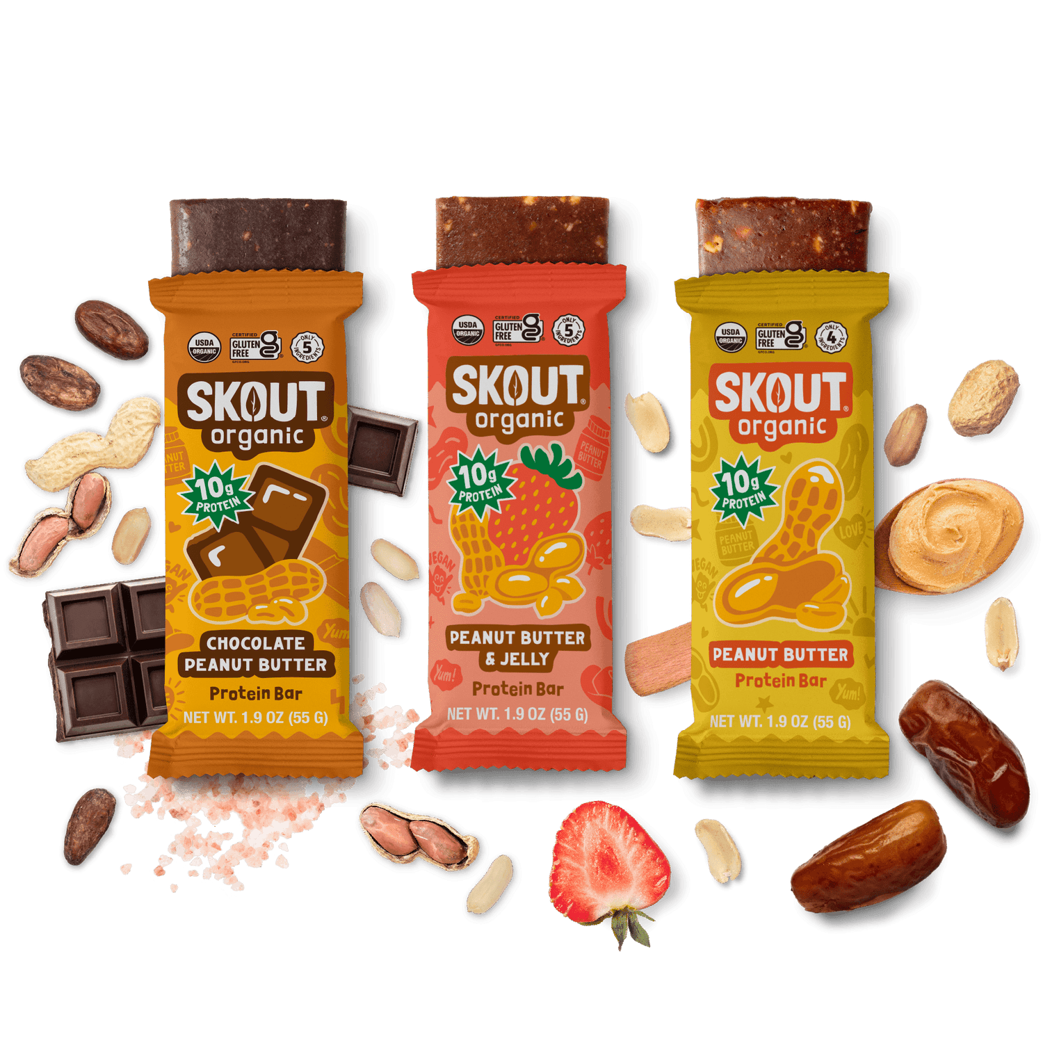 Skout Organic Protein Bar Sample Pack