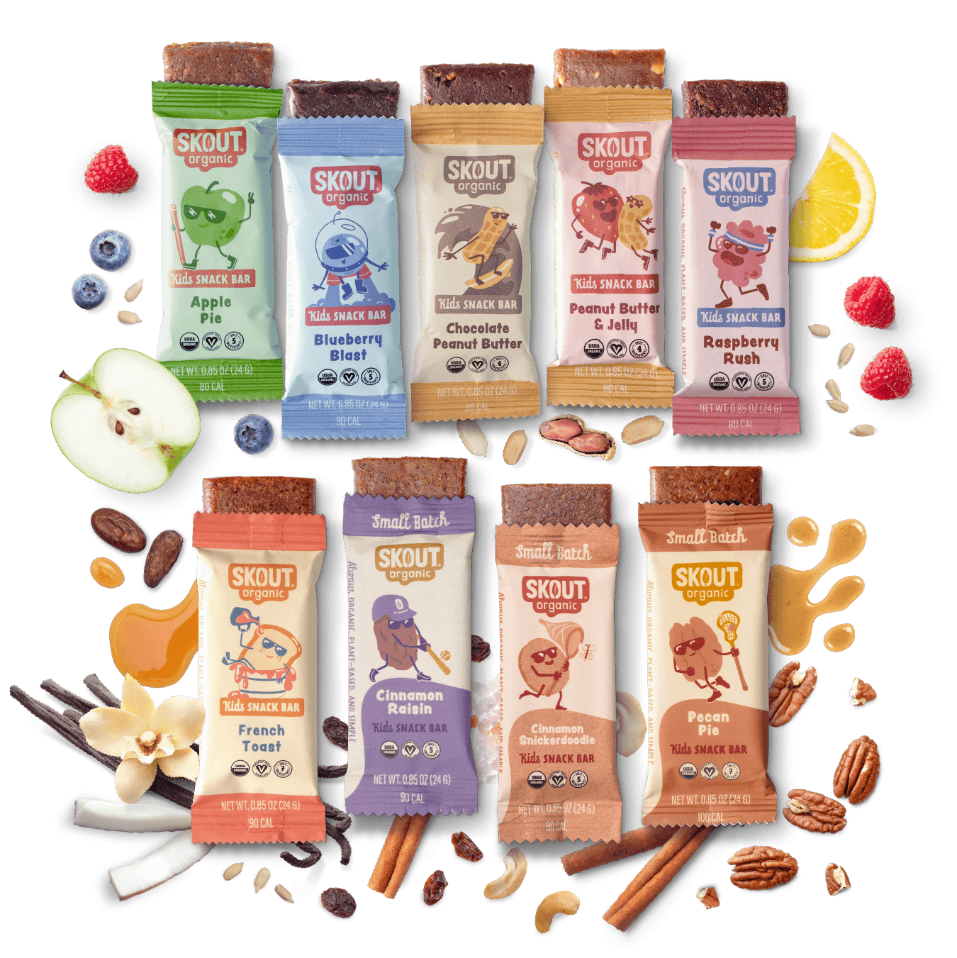 Skout Organic Soft Baked Cookie and Kids Bar Bundle