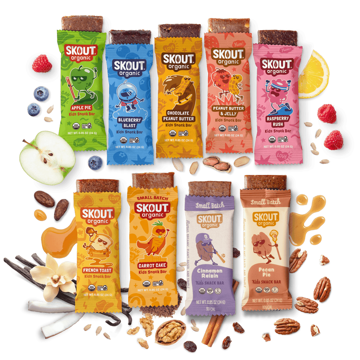 Skout Organic Soft Baked Cookie and Kids Bar Bundle