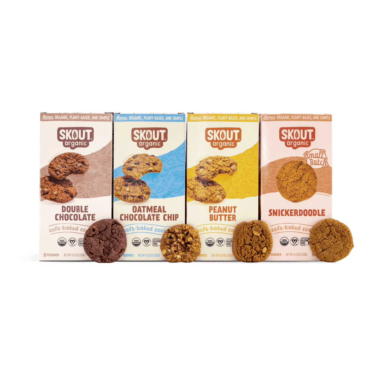 Skout Organic Small Batch Soft Baked Cookie Variety Pack
