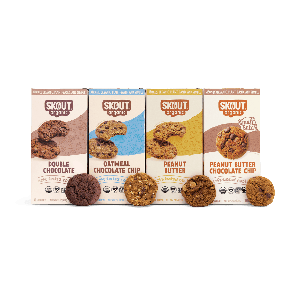 Skout Organic Small Batch Soft Baked Cookie Variety Pack
