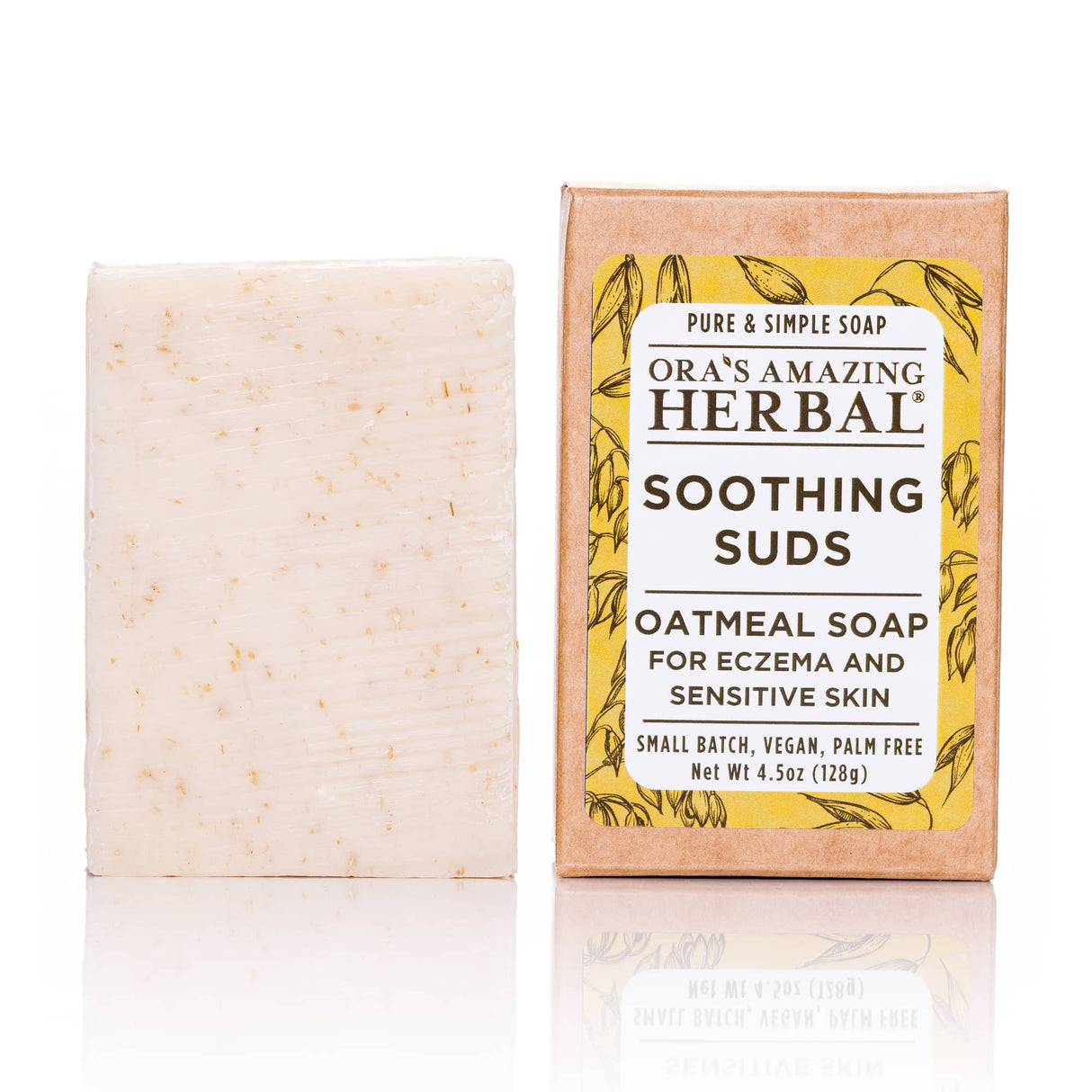 Soothing Suds Oatmeal Soap for Eczema & Sensitive Skin