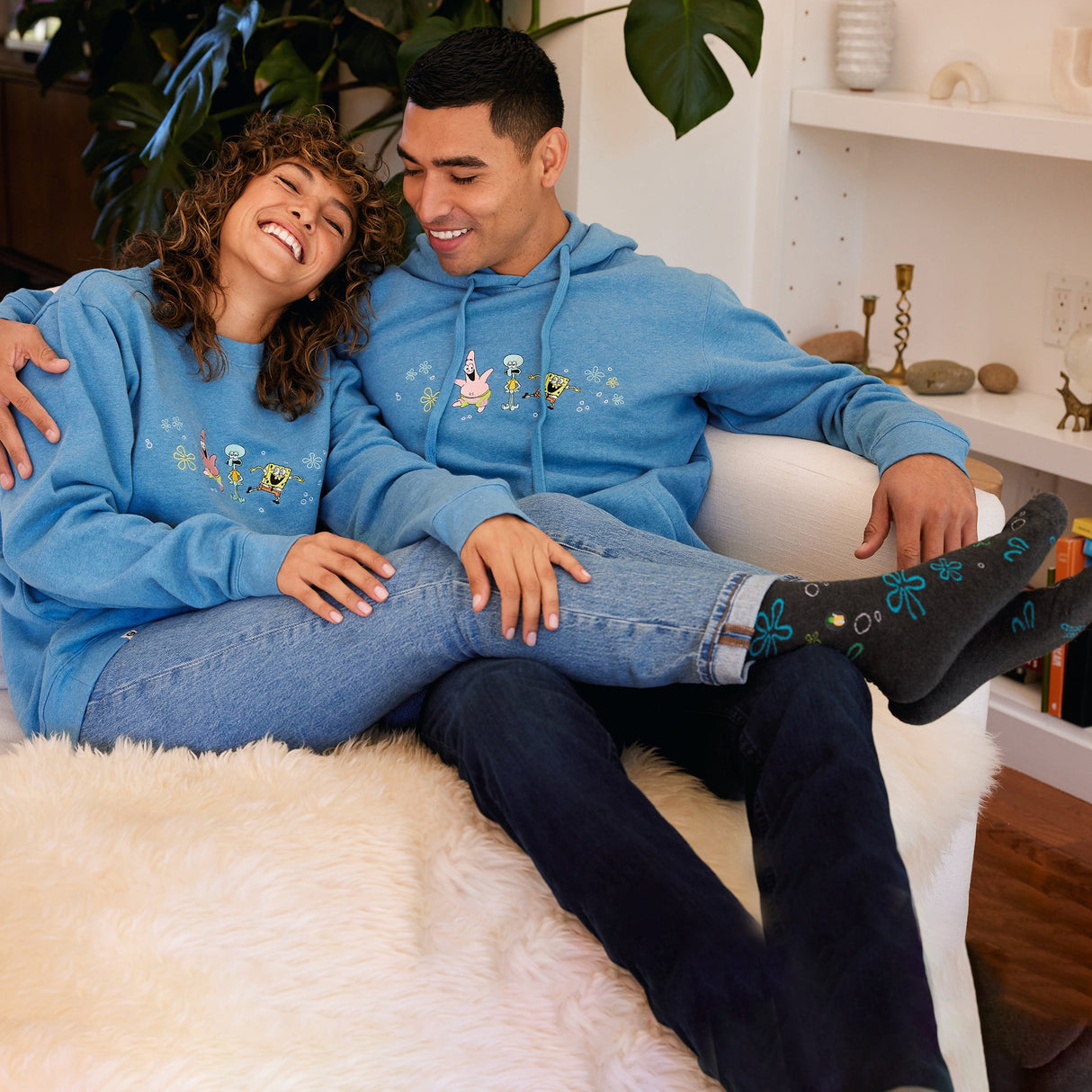 Spongebob Protect Oceans Crew Sweatshirt