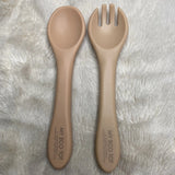 Silicone Fork Spoon Set - BPA Free