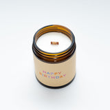 Happy Birthday Jar Candle