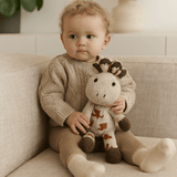 Wool Knit Buddy  | Gerald the Giraffe