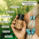 Squeaky Clean, Soap Free Facial Exfoliating Cleansing Powder