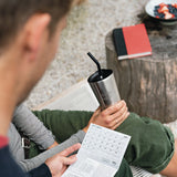 Straw 2-Pack with Brush - Black