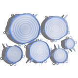 Stretchy Bowl Lids 6 Pack - Food-Safe Silicone