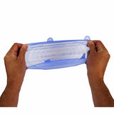 Stretchy Bowl Lids 6 Pack - Food-Safe Silicone