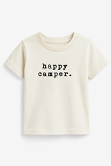 Happy Camper Organic Cotton Short Sleeve Toddler T-Shirt