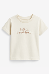 Little Brother Clay Organic Cotton Short Sleeve Toddler T-Shirt