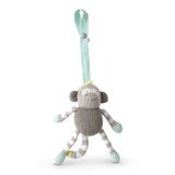 knit stroller toy | theo the monkey