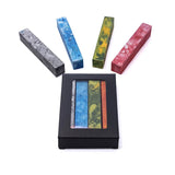 Handmade Marbled Beeswax Crayons