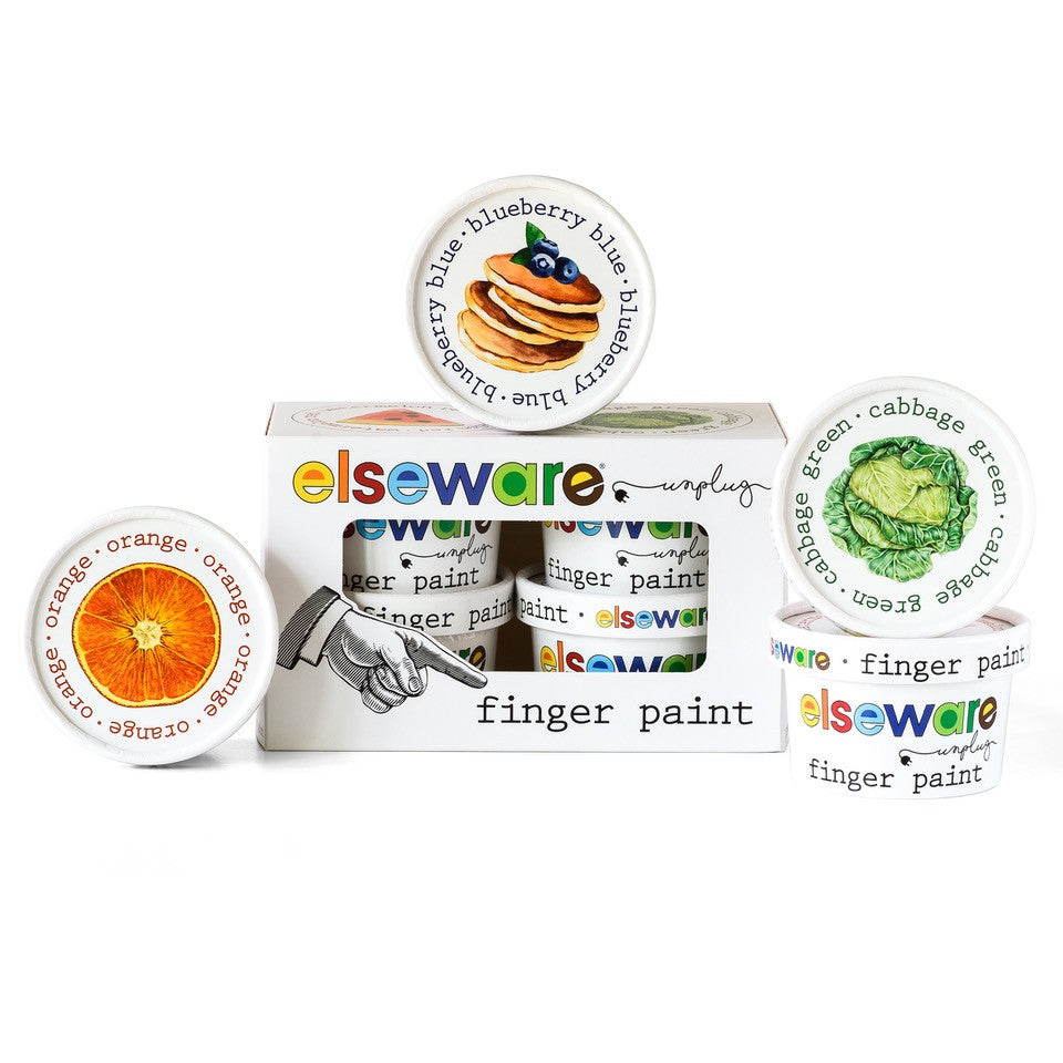 All-Natural Finger Paint – Long Lasting, Shelf Stable Non-Toxic
