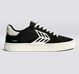CATIBA PRO 2.0 Suede and Cordura Black Ivory Logo