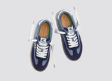 TOCA Nylon Teak Mirage Blue Suede Bright Navy