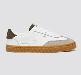 TOCA Pebbled Leather Gum White Suede Plaza Taupe Dark Khaki