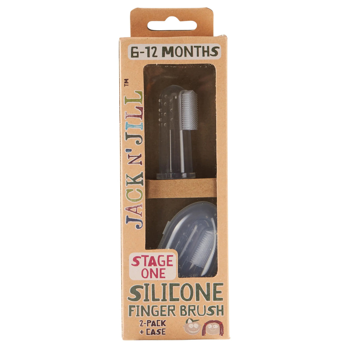 Silicone Finger Toothbrush - Stage 1 (6 - 12 months)