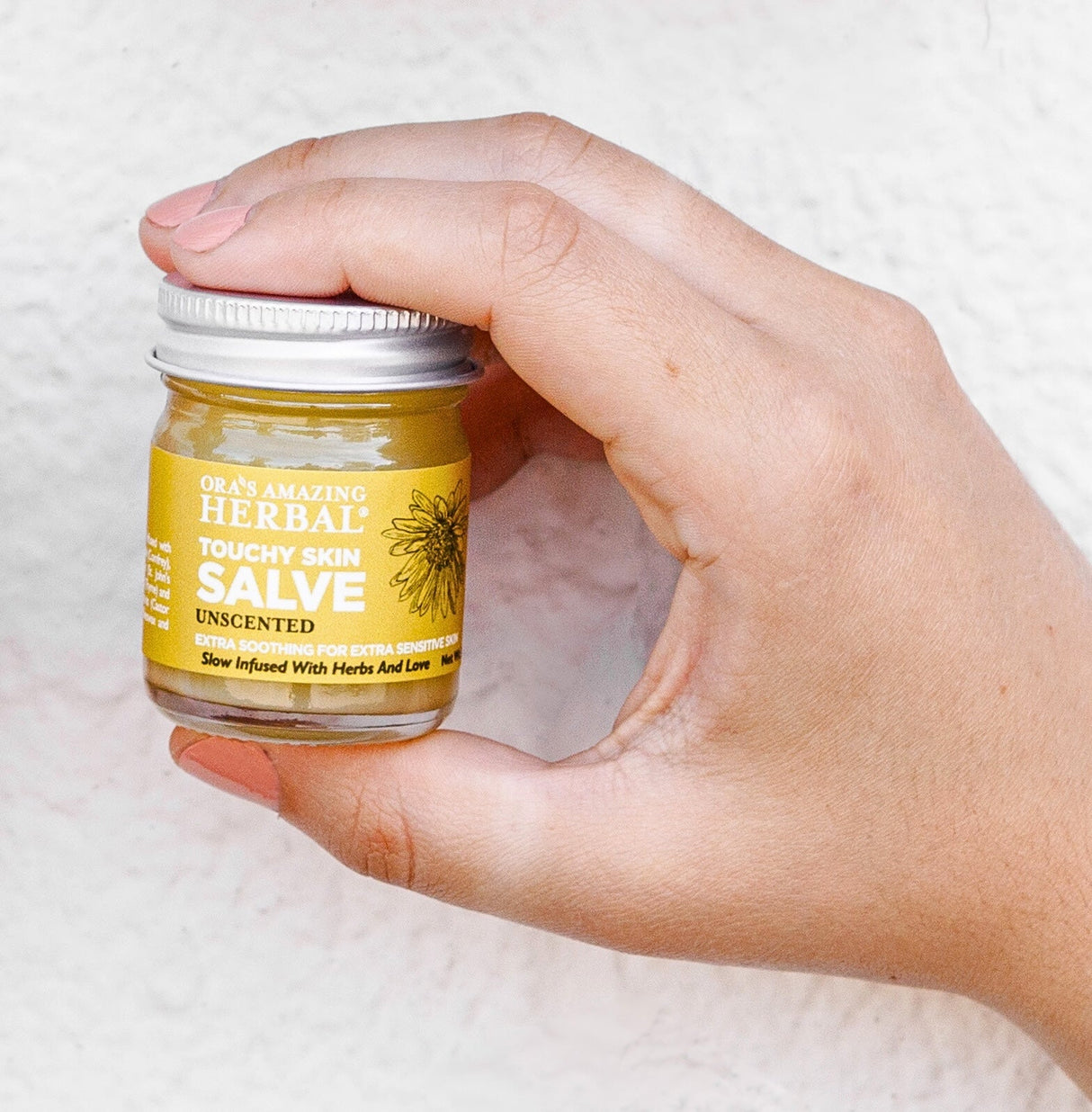 Touchy Skin Salve, Eczema Cream Ointment for Sensitive Skin