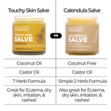 Touchy Skin Salve, Eczema Cream Ointment for Sensitive Skin