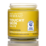 Touchy Skin Salve, Eczema Cream Ointment for Sensitive Skin