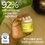 Touchy Skin Salve, Eczema Cream Ointment for Sensitive Skin