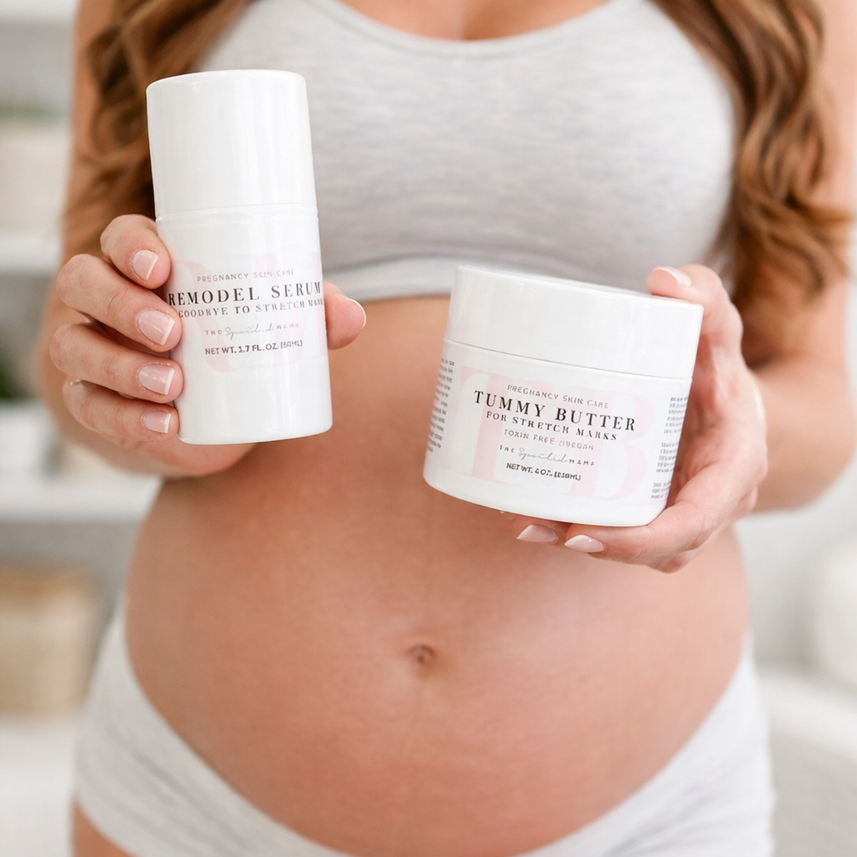 Tummy Butter and ReModel Serum Stretch Mark Duo Bundle