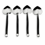 Twig Heart Coffee/Dessert Table Spoon 4 Pc. Set