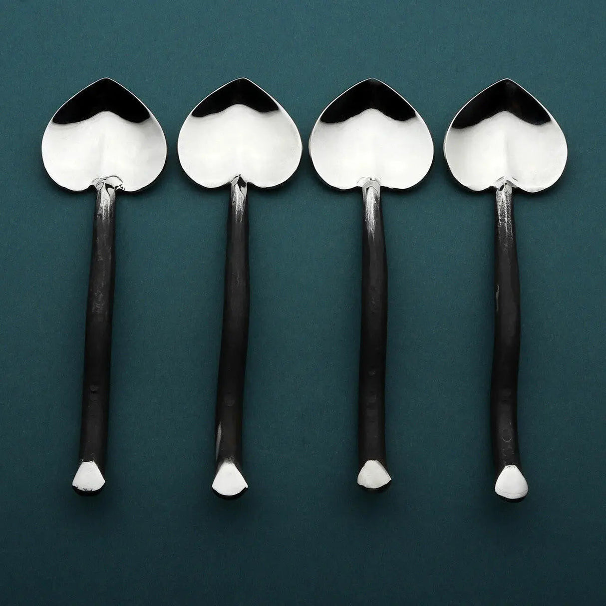 Twig Heart Coffee/Dessert Table Spoon 4 Pc. Set