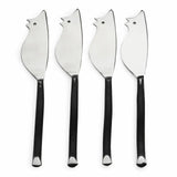 Twig Ratoncito Cheese Spreader/Knife 4 Pc. Set