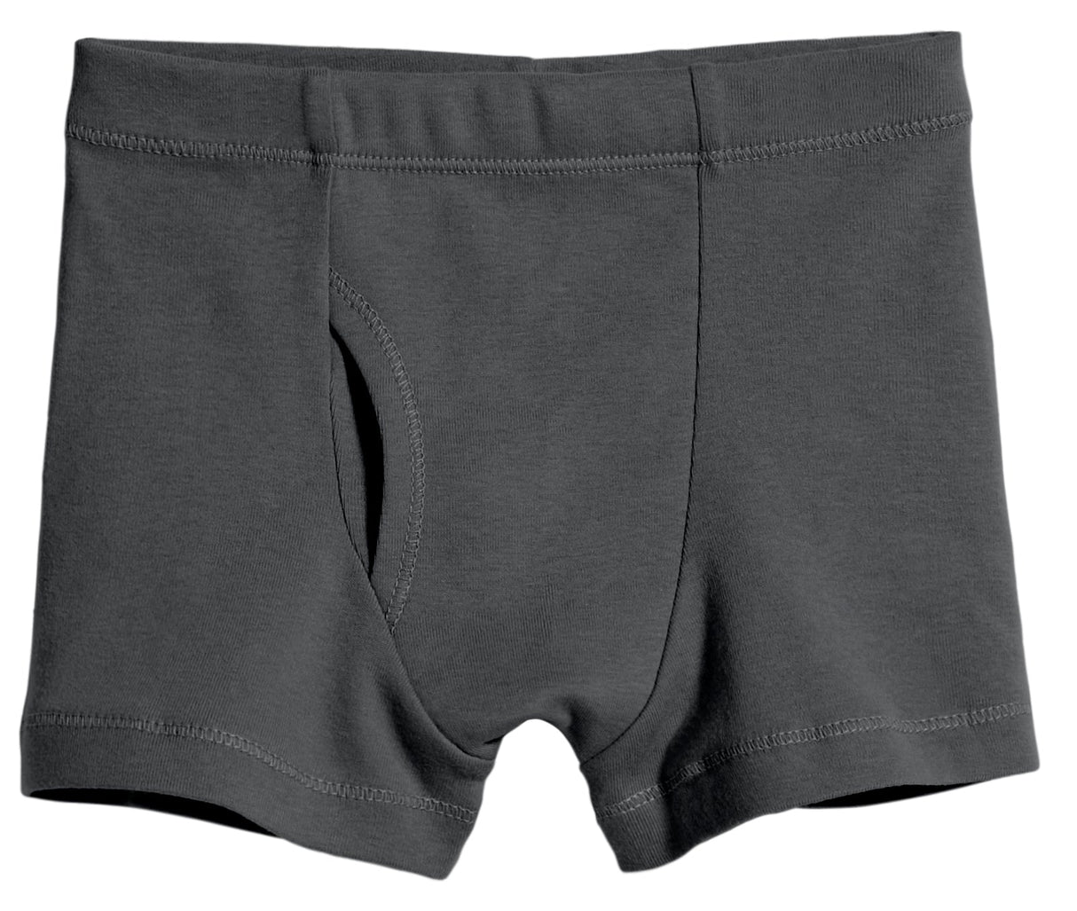 Boys Organic Cotton Boxer Brief | Charcoal