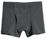 Boys Organic Cotton Boxer Brief | Charcoal