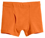 Boys Organic Cotton Boxer Brief | Orange