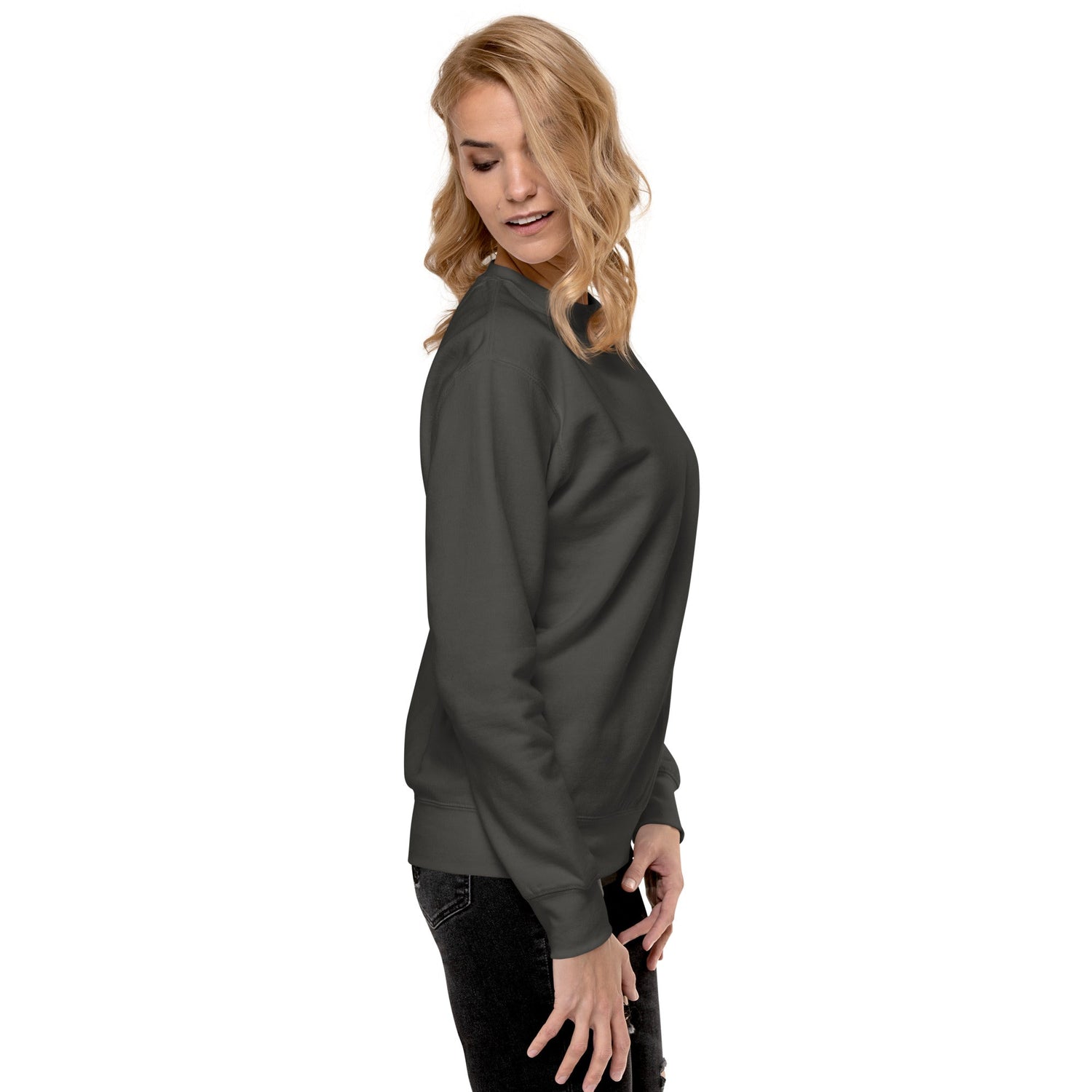 Mama. Embroidered |  Premium Adult Sweatshirt