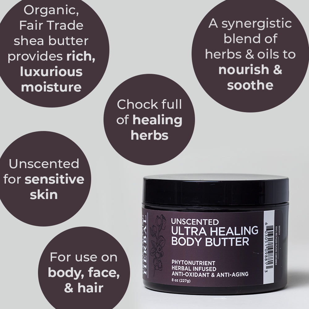 Ultra Healing Body Butter, Unscented