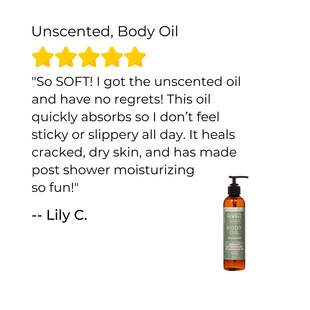 Unscented Body & Facial Cleansing Oil