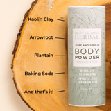 Talc Free Body Powder, Unscented