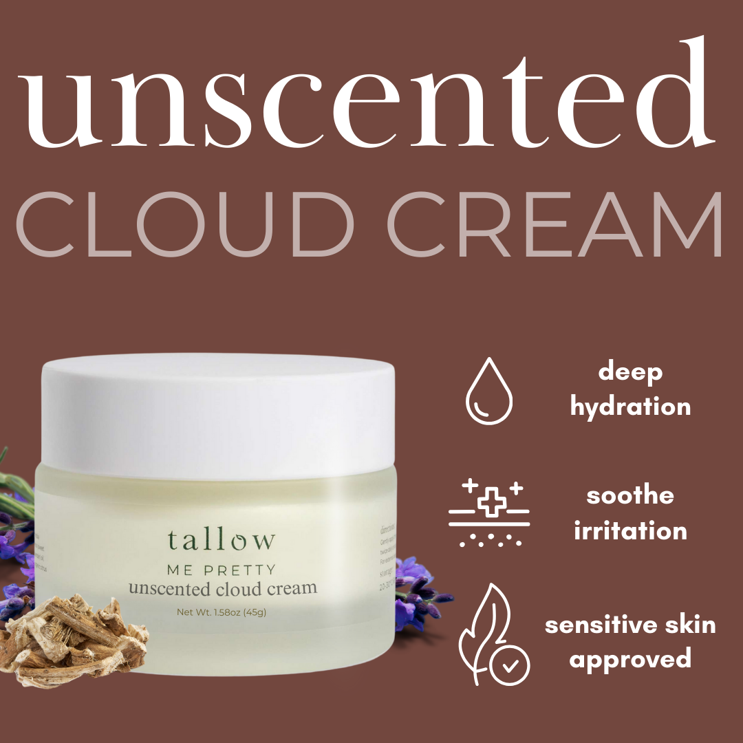 Unscented Cloud Cream -3pk