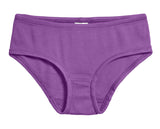 Girls Organic Cotton Brief | Grape