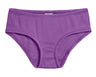 Girls Organic Cotton Brief | Grape