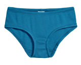Girls Organic Cotton Brief | Teal
