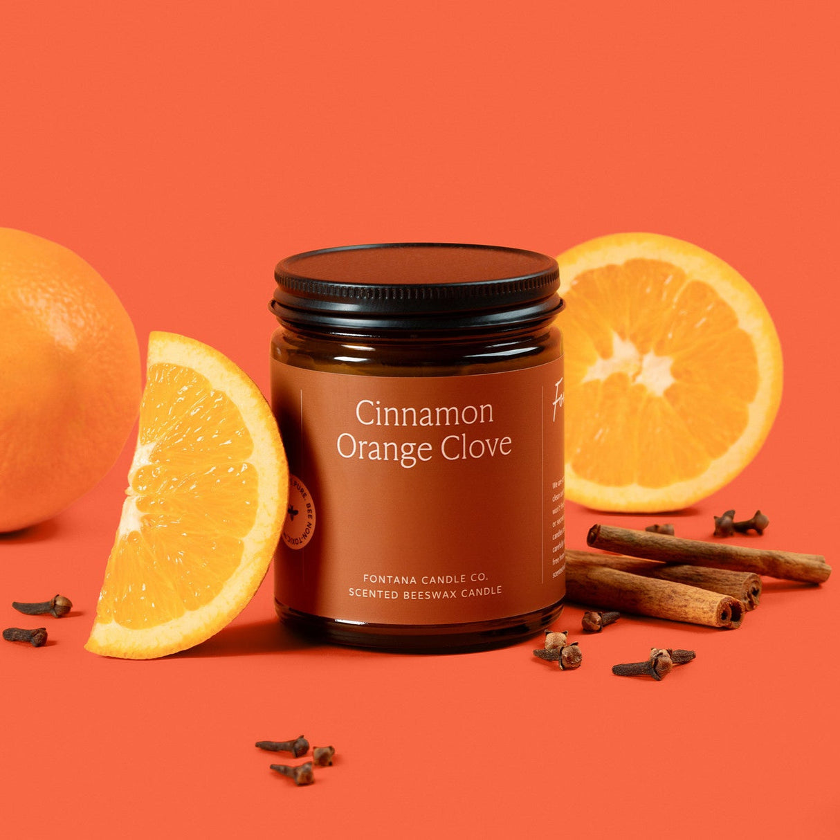 Cinnamon Orange Clove Jar Candle