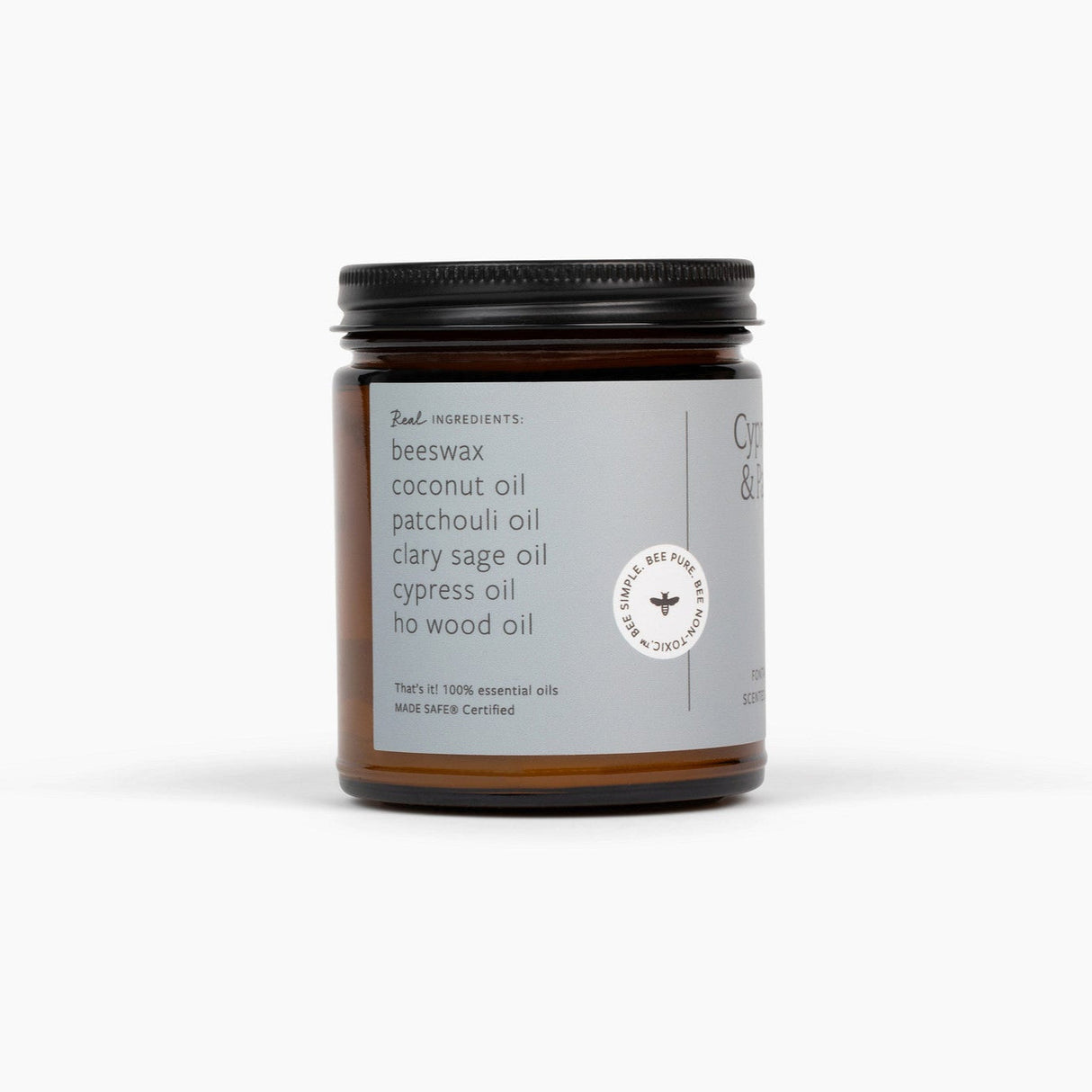 Cypress Sage & Patchouli Jar Candle