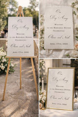 Wedding and Event Sign Printing on Cotton Paper